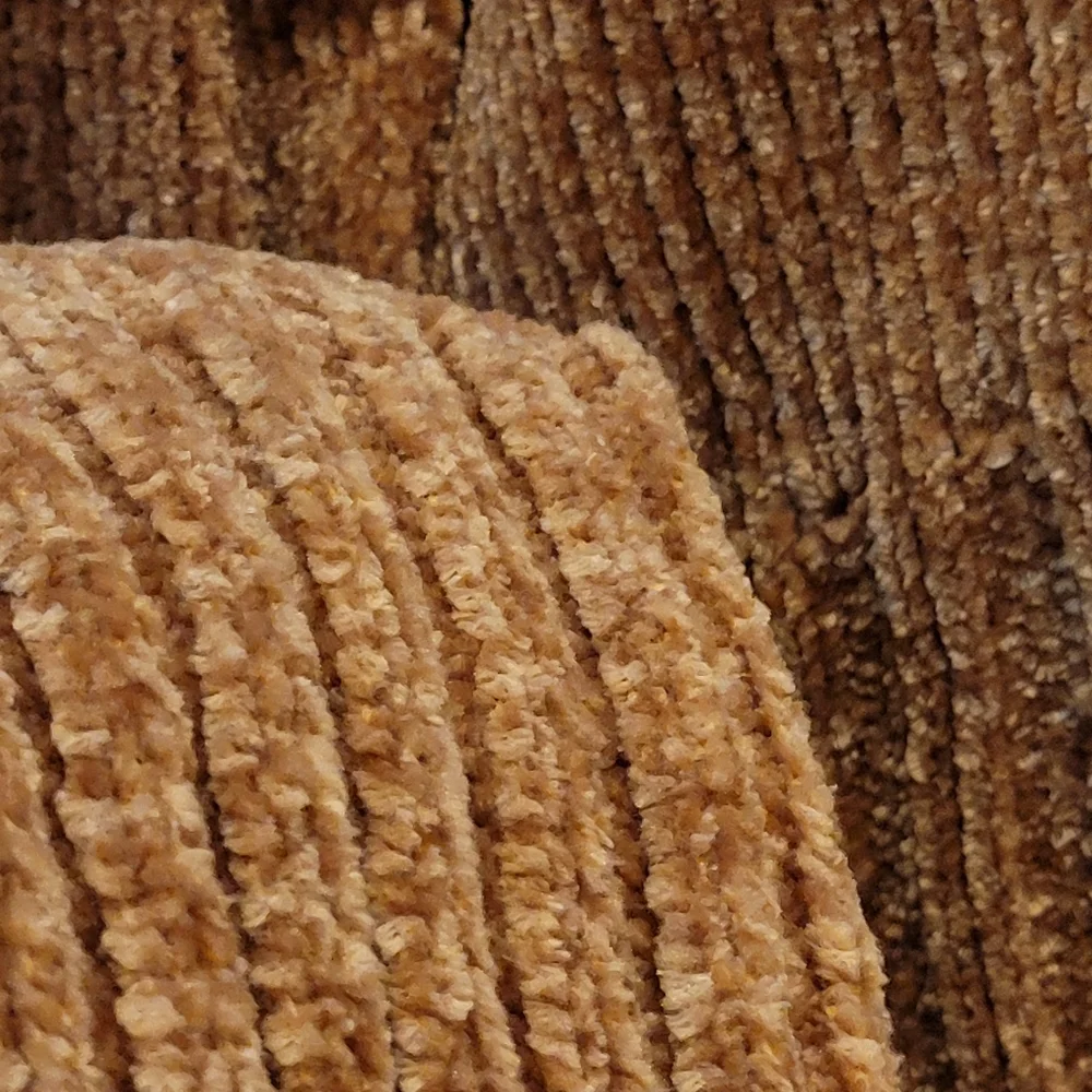 Mustard/Gold chenille hi-lo sweater - Picture 8 of 8